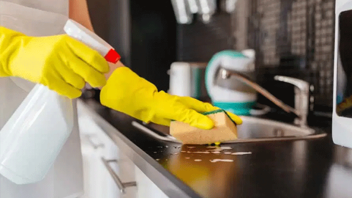 Cara Membersihkan Lemak di Dapur
